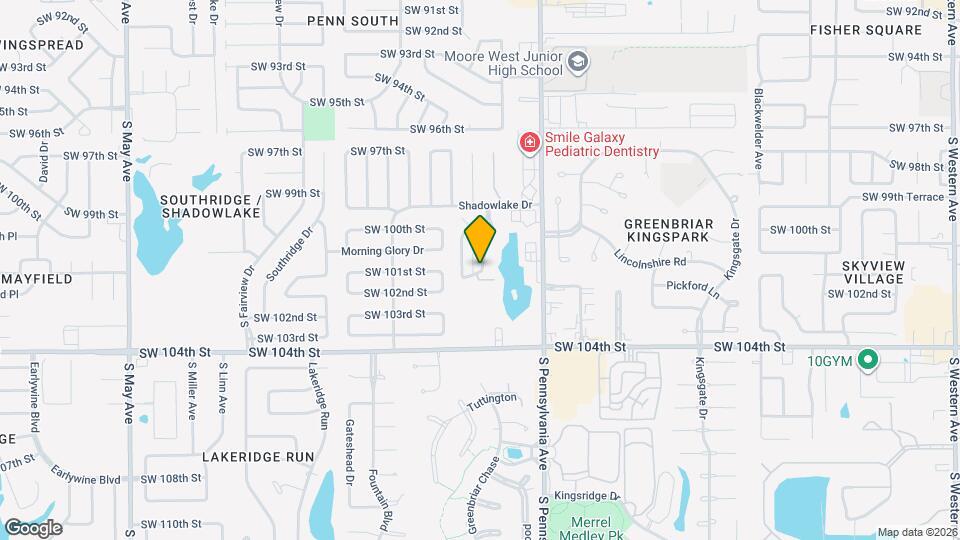 2203 SW 102nd Pl Pl Map and Location Details