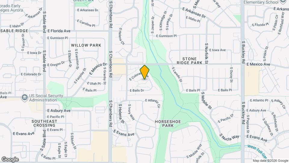 1821 S Joplin St Map and Location Details