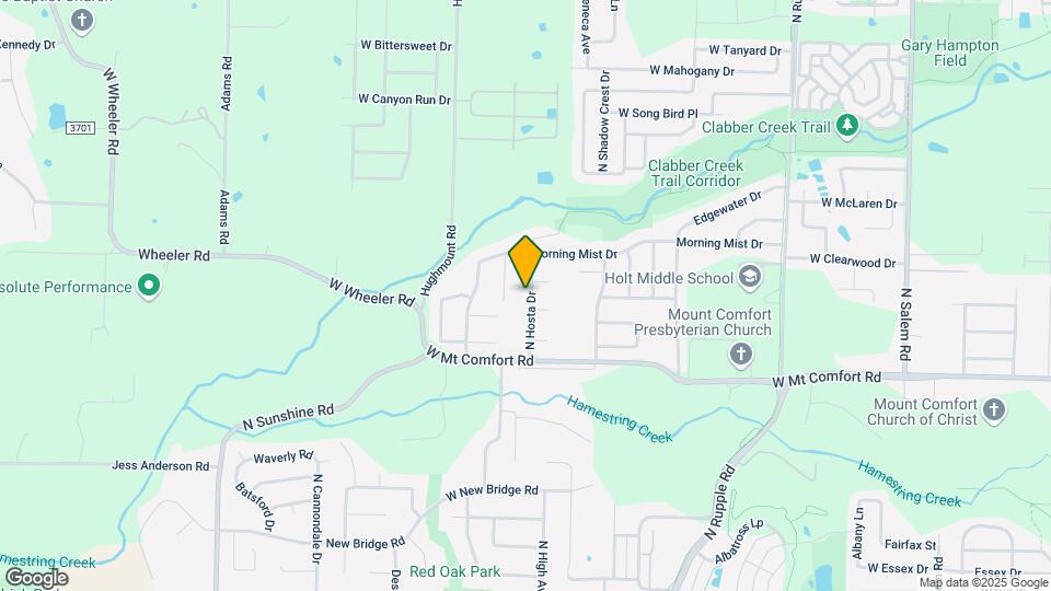2351 N Hosta Dr Map and Location Details