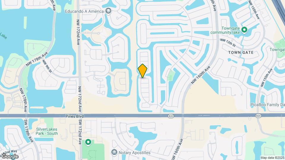 16582 NW 6th St Map and Location Details