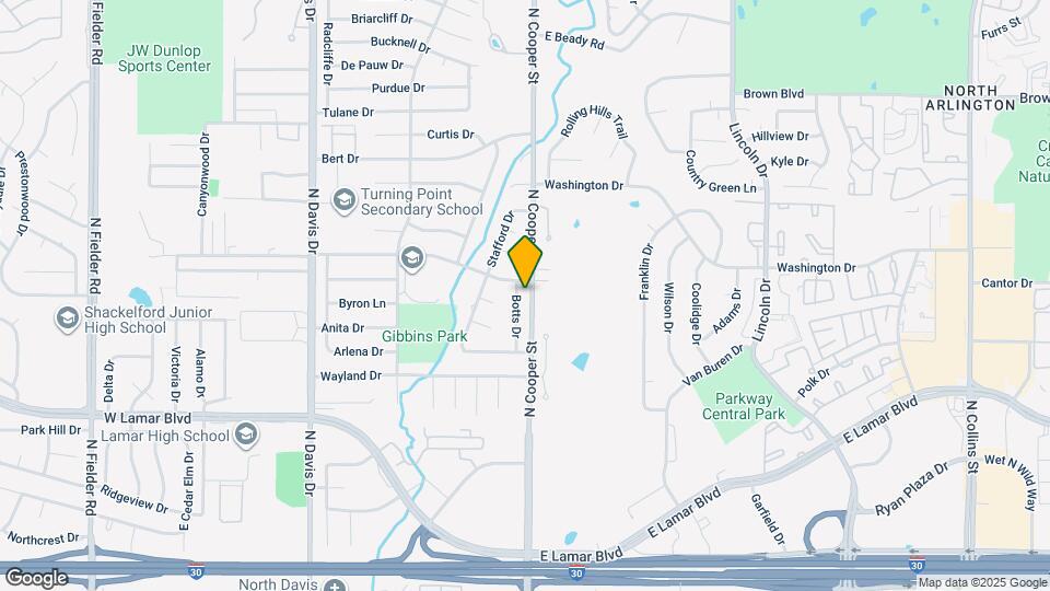 2107 Botts Dr Map and Location Details