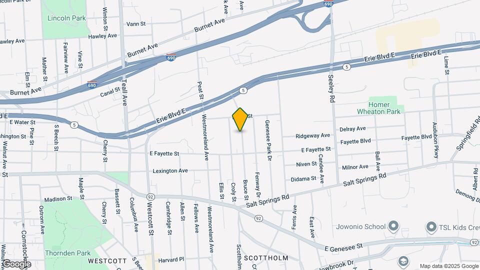 238 Bruce St Map and Location Details