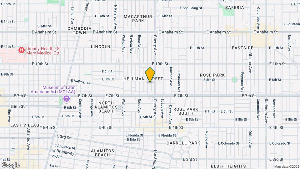 766 Gardenia Ave Map and Location Details