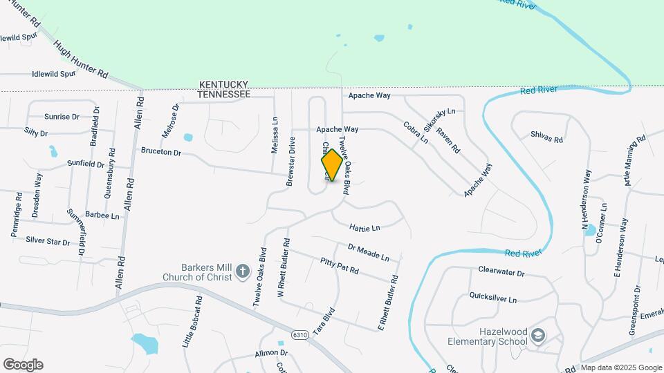 1165 Chinook Cir Map and Location Details