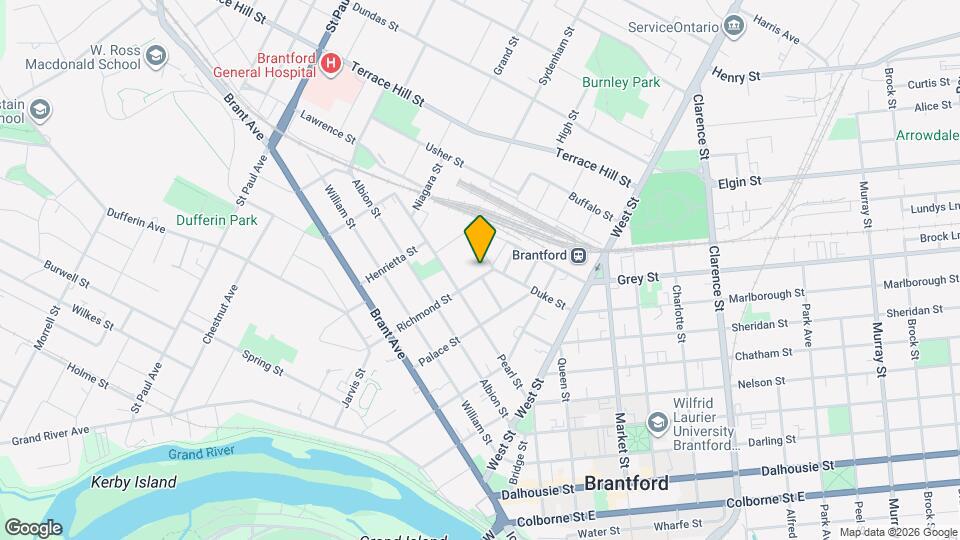 78 Richmond St, Unit Upper Map and Location Details