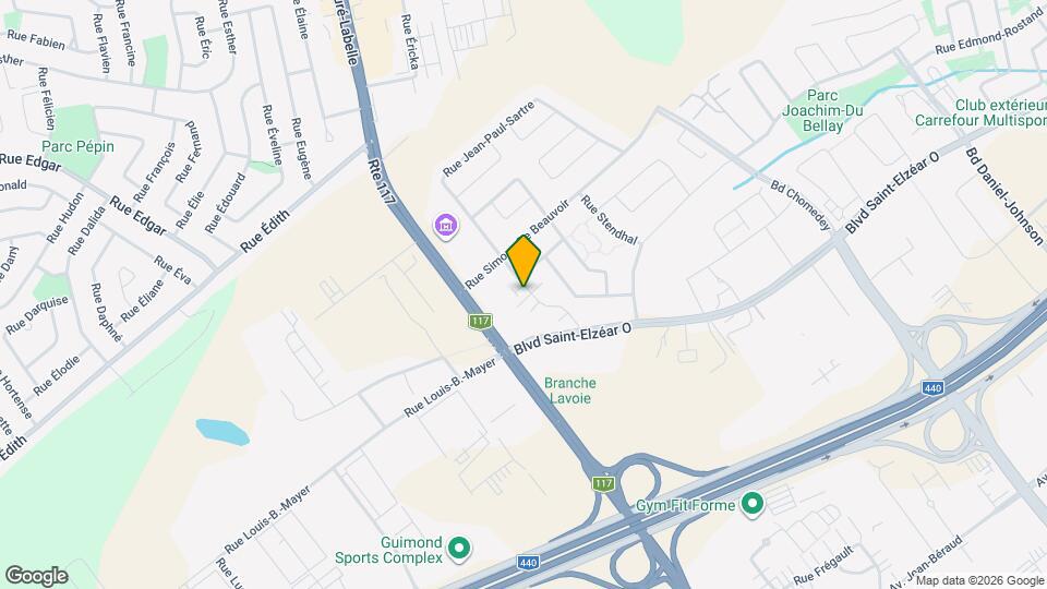 3130 Jean-Paul-Sartre Rue Map and Location Details