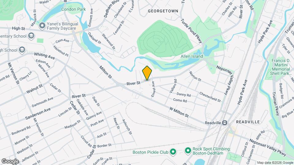 4 River St, Unit 1 Mapa y Detalles de la Ubicación