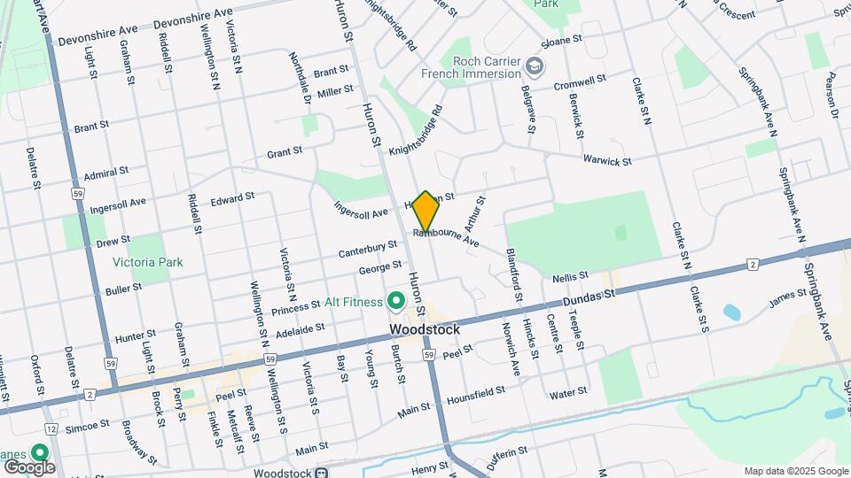 45 Sydenham St Map and Location Details