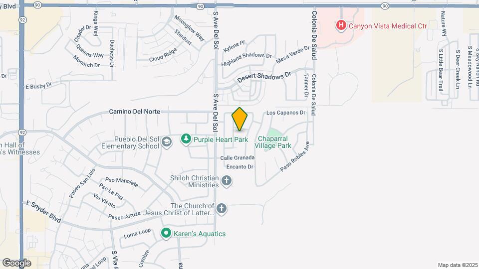 5315 Almosa St Map and Location Details