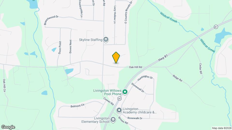 200 Oak Hill Rd Mapa y Detalles de la Ubicación