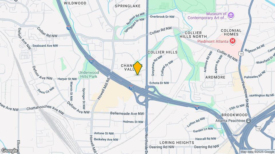 654 Upton Rd NW Map and Location Details