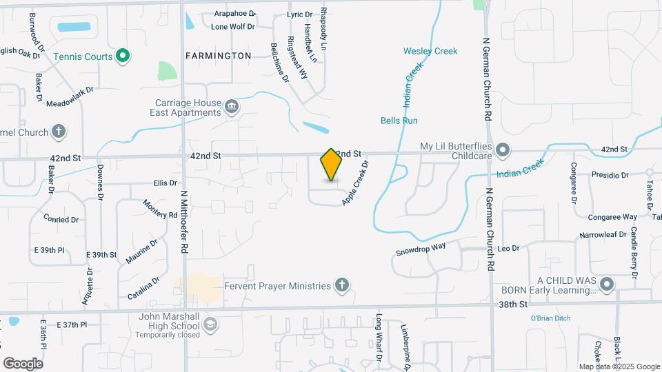 10450 Candy Apple Ln Map and Location Details