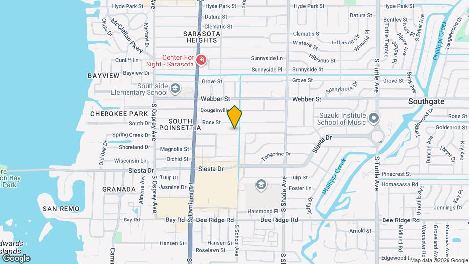 2175 Goldenrod St Map and Location Details