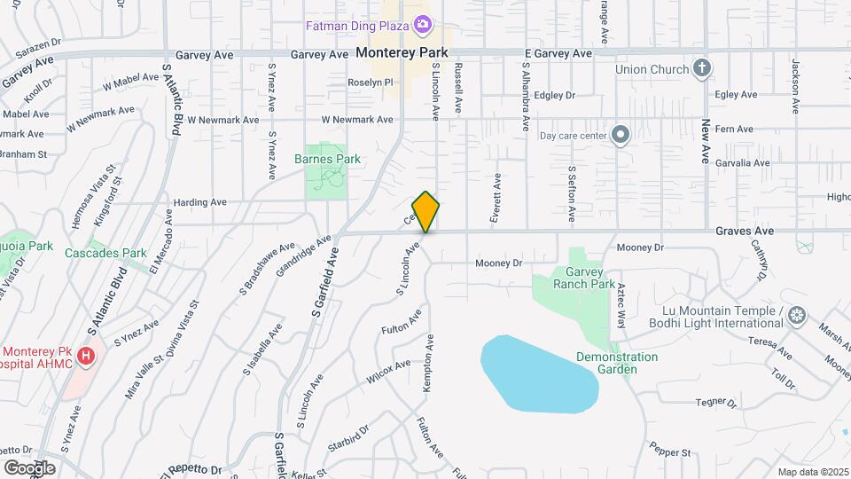 616 S Lincoln Ave Map and Location Details