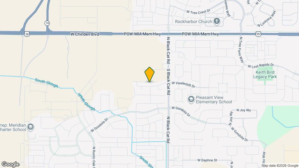 5004 W Vanderbilt Dr Map and Location Details