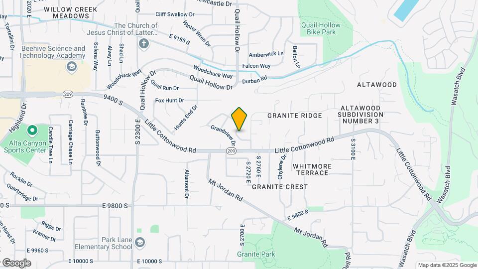 2699 Grandview Dr Map and Location Details