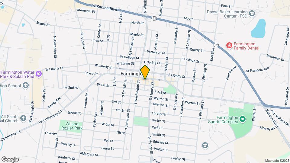 13 S Jackson St, Unit 13 Map and Location Details