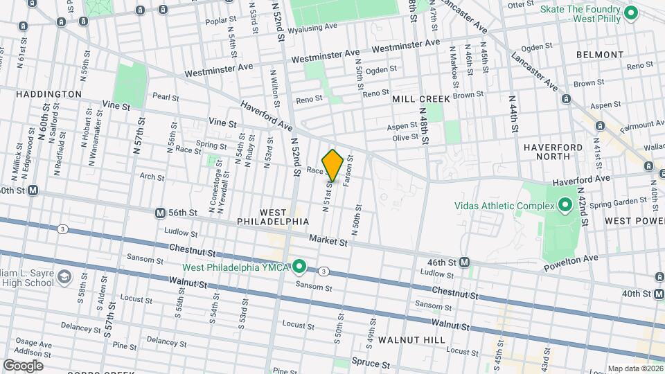 139 N 51st St Map and Location Details