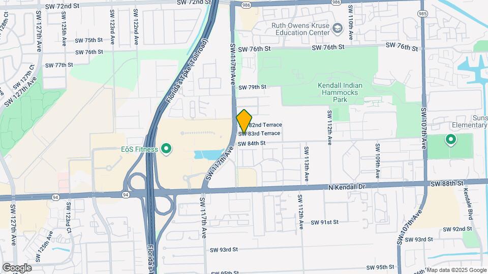 11570 SW 83rd Terrace Map and Location Details
