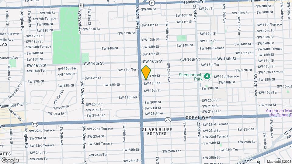 2601 SW 18th St Mapa y Detalles de la Ubicación