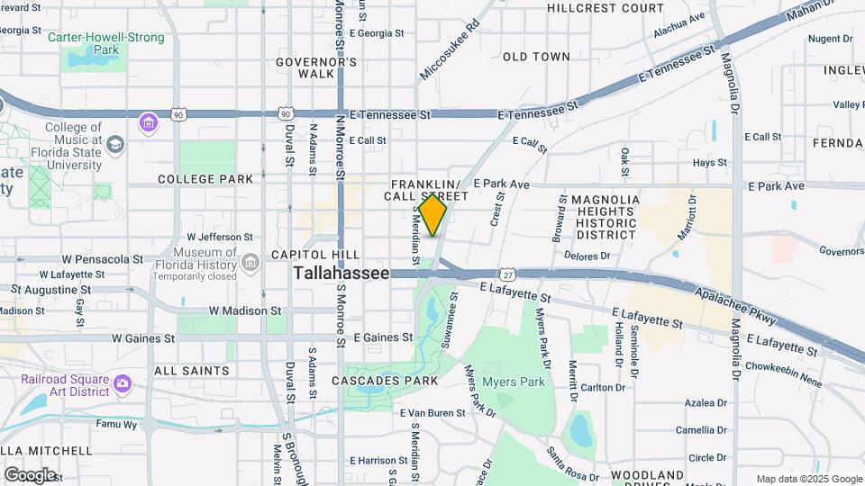312 S Franklin Blvd Mapa y Detalles de la Ubicación