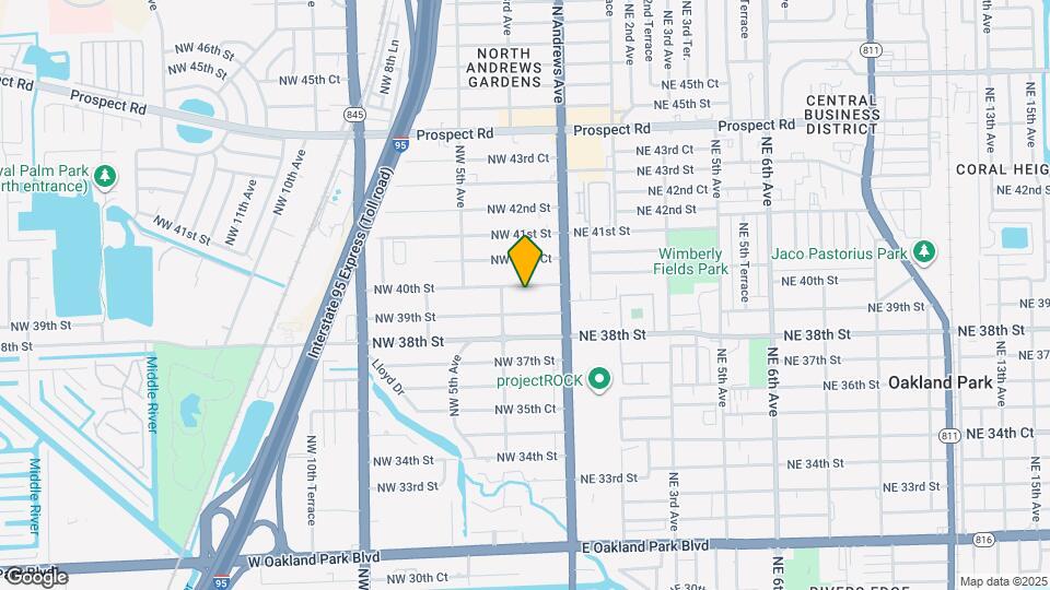 140 NW 40th St Map and Location Details
