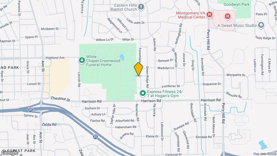 926 Green Ridge Ct Map and Location Details