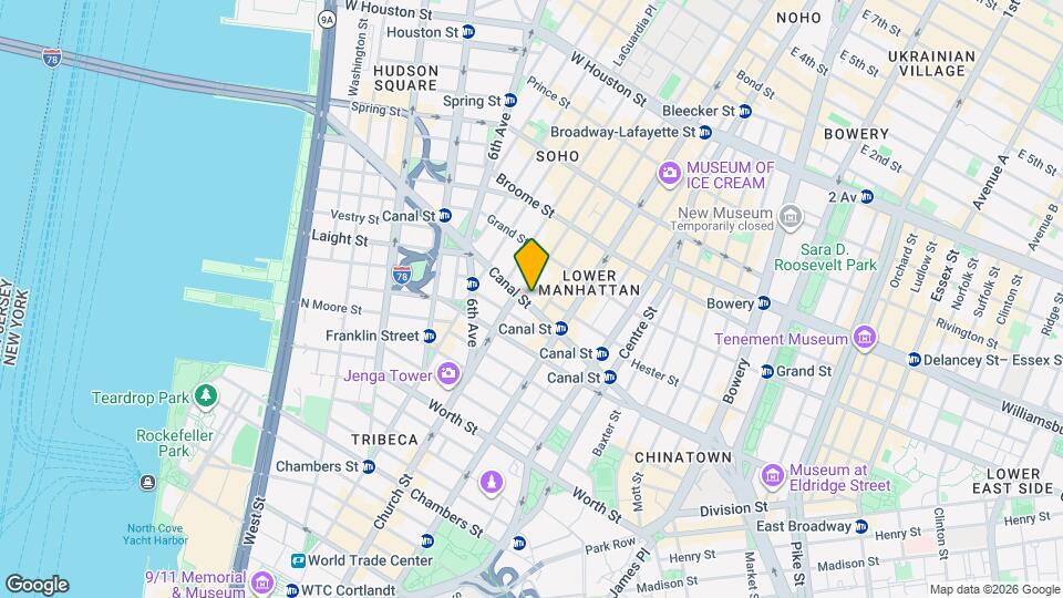 327 Canal St Map and Location Details