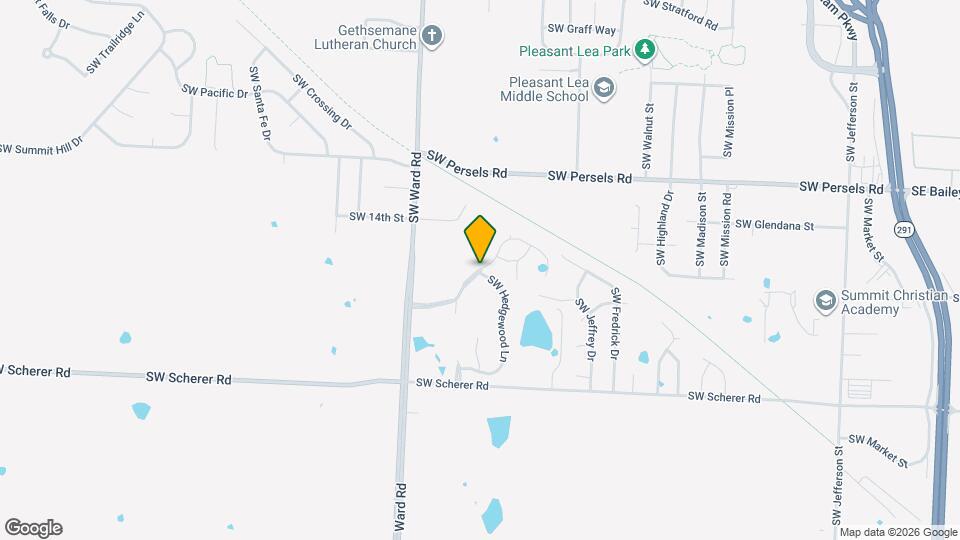 1441 SW Winthrop Dr Mapa y Detalles de la Ubicación
