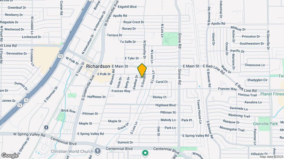 206 S Dorothy Dr Map and Location Details