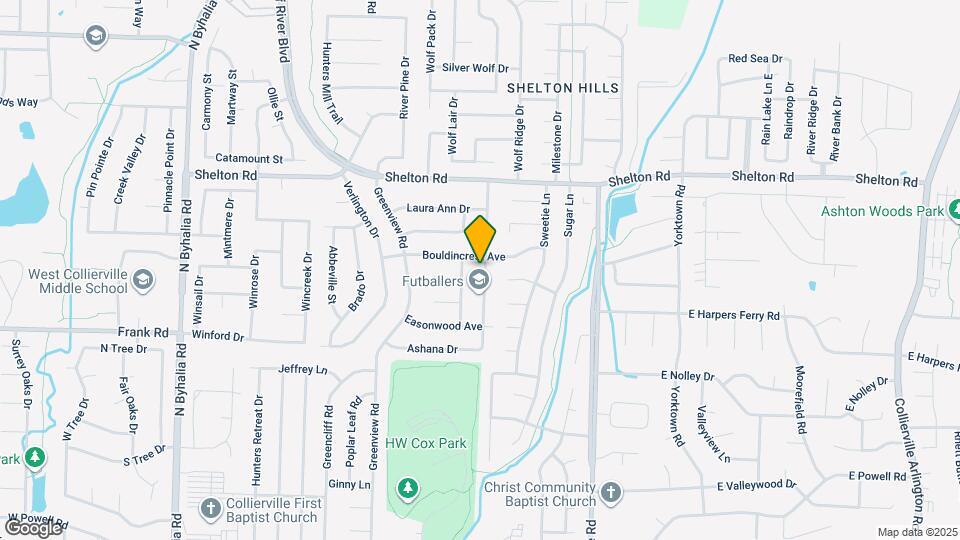 1143 Simmonsridge Dr Map and Location Details
