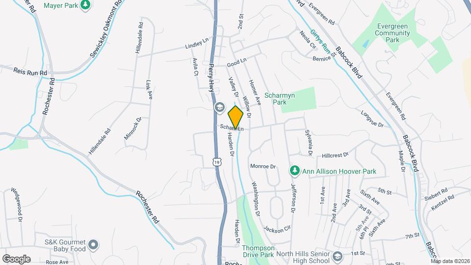 110 Schars Ln, Unit 2 Map and Location Details