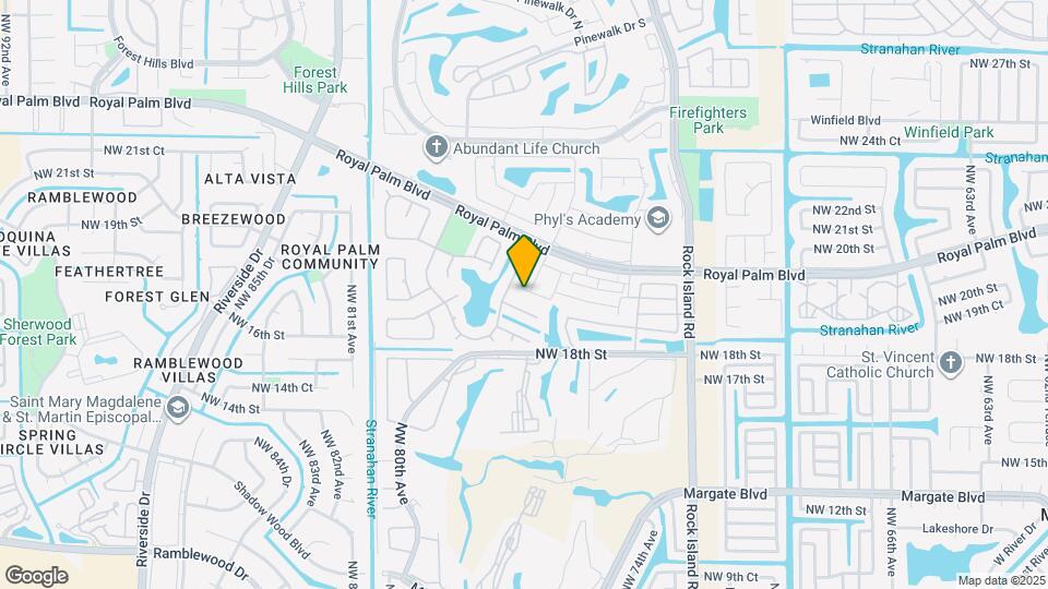 7588 Parkside Ln Map and Location Details