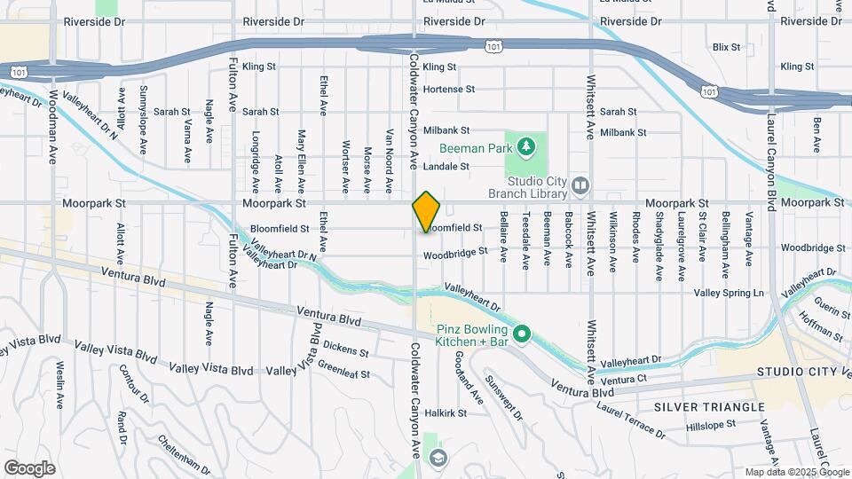 12848 Bloomfield St Map and Location Details
