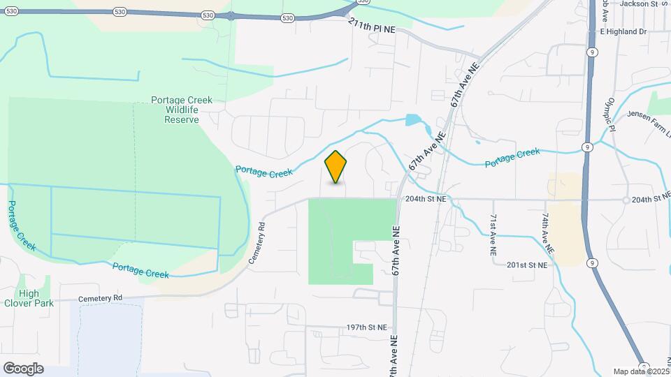 6411 Cemetery Rd Map and Location Details