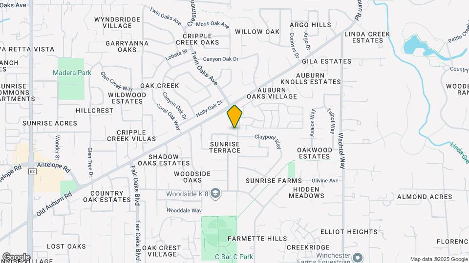 7905 Wintergreen Dr Map and Location Details