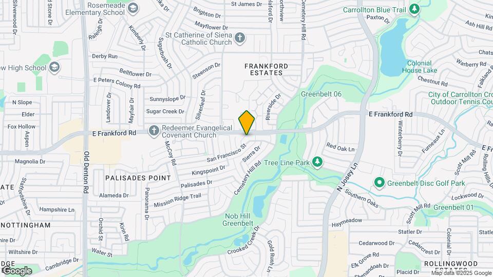 1727 San Francisco St Mapa y Detalles de la Ubicación