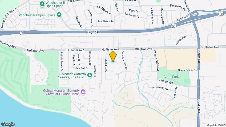 278 Ellwood Beach Dr Map and Location Details