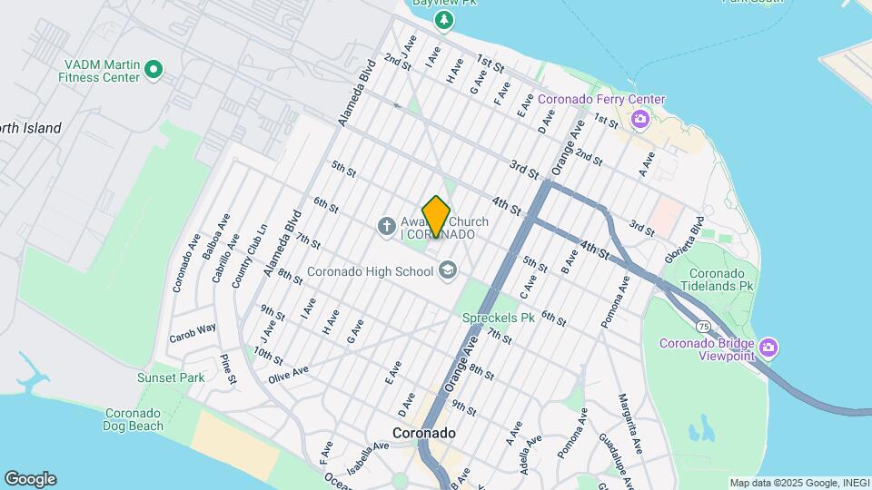 549 F Ave Mapa y Detalles de la Ubicación