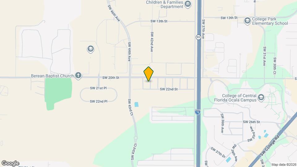 2100 SW 42nd Ave Map and Location Details