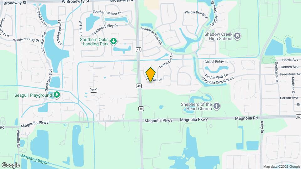 12601 Floral Park Ln Map and Location Details