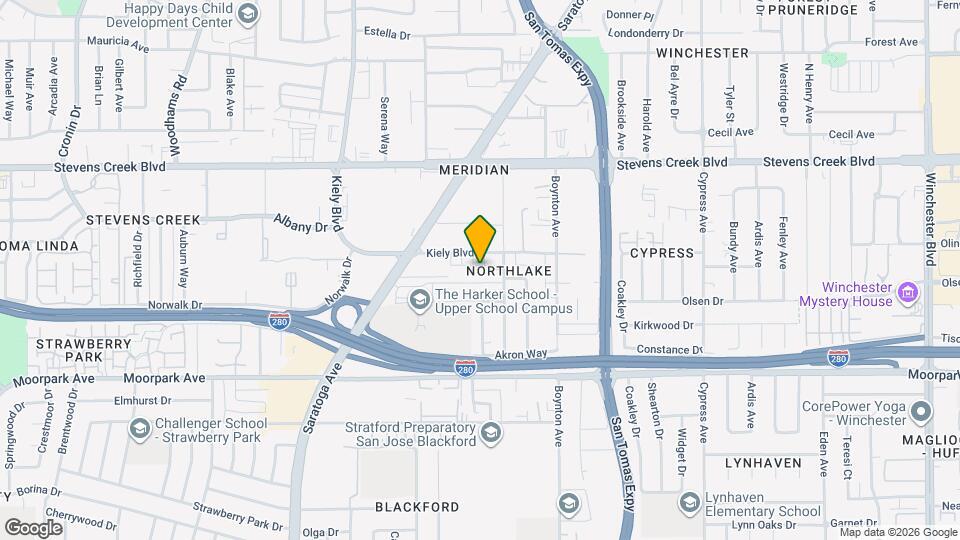 431 Northlake Dr Map and Location Details