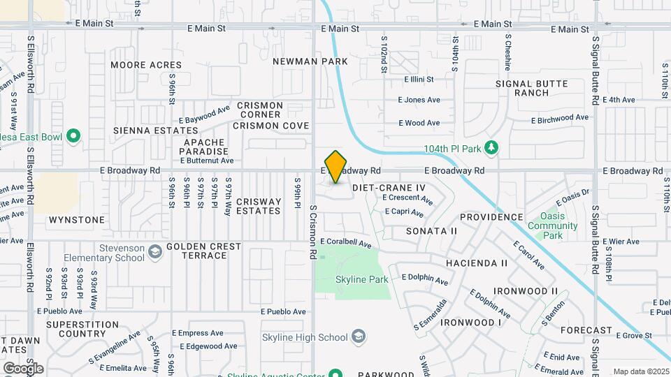 10045 E Calypso Cir Map and Location Details