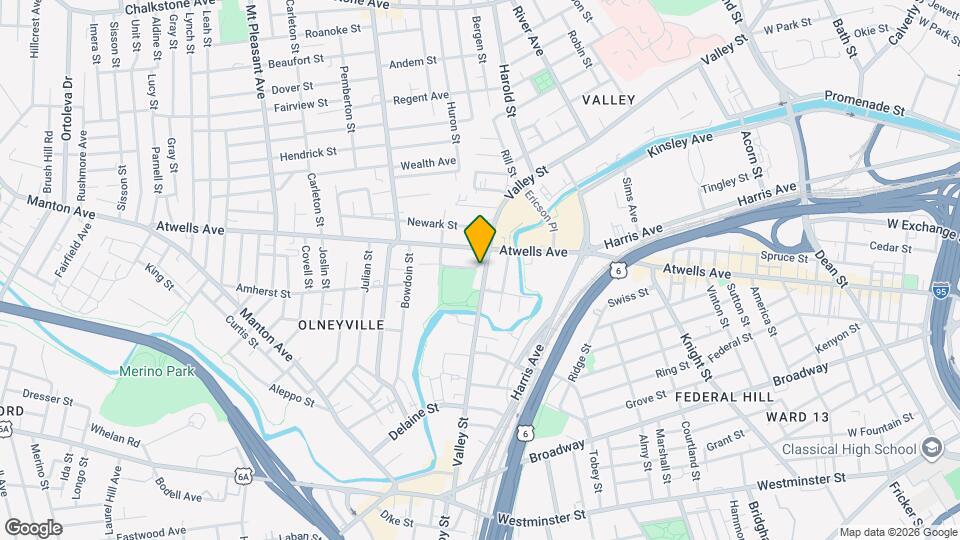 250 Valley St Map and Location Details