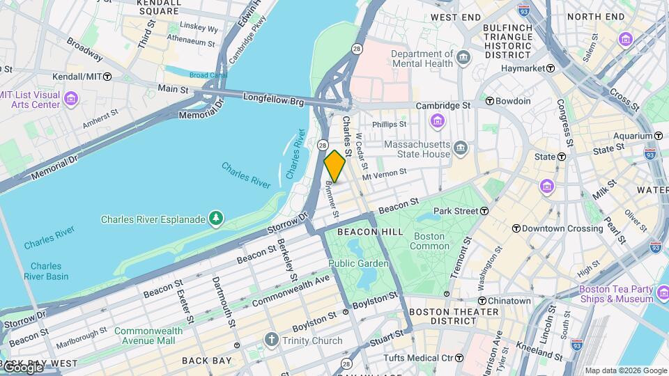 152 Mt Vernon St Map and Location Details
