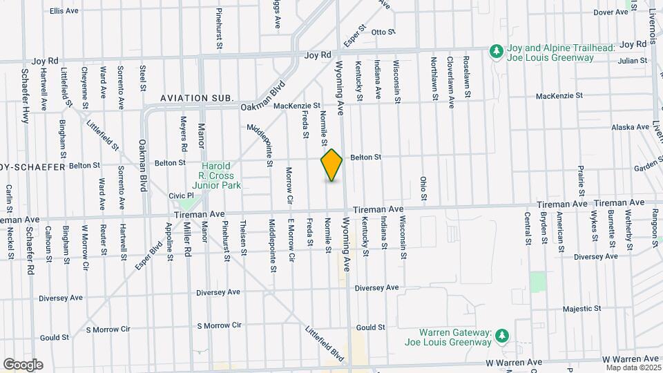 8066 Normile St Map and Location Details