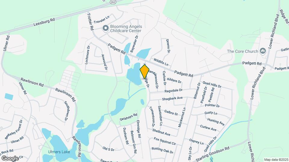 224 Hickory Ridge Dr Map and Location Details