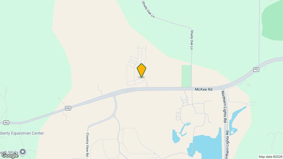 1638 Happy Trails Rd Mapa y Detalles de la Ubicación