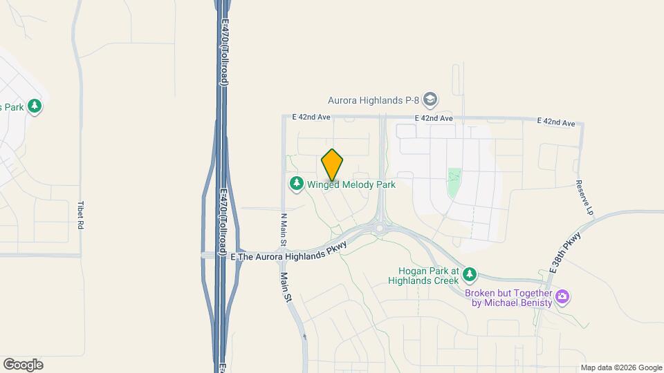 3907 N Catawba Wy Map and Location Details