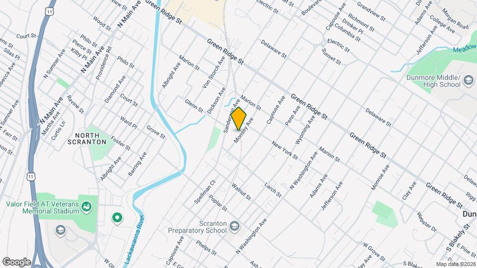 1345 Monsey Ave Map and Location Details